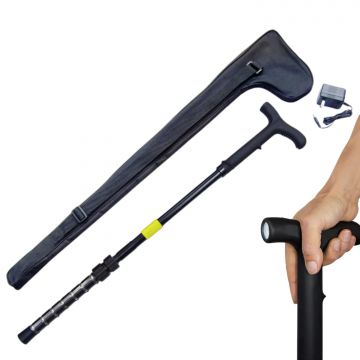 ZAP Cane - 1 Million Volt Stun Device Walking Cane with Flashlight